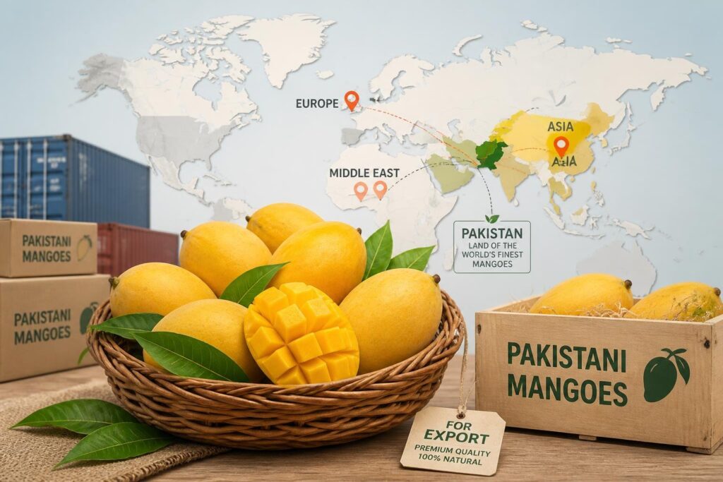 Major Export Markets for Pakistani Mangoes