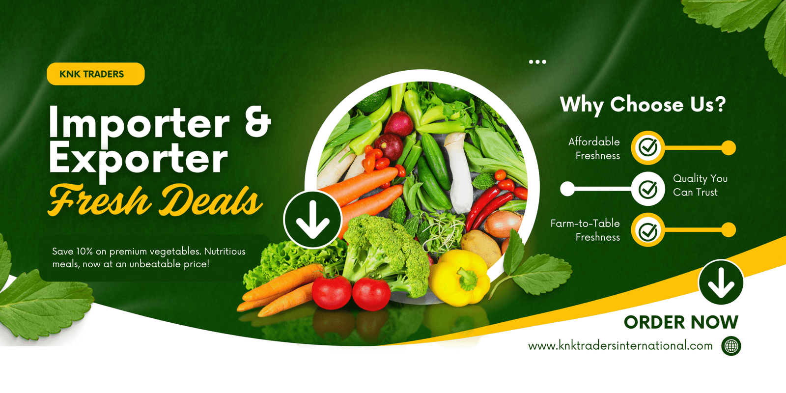 Green Modern Grocery Store Medium Banner (2)