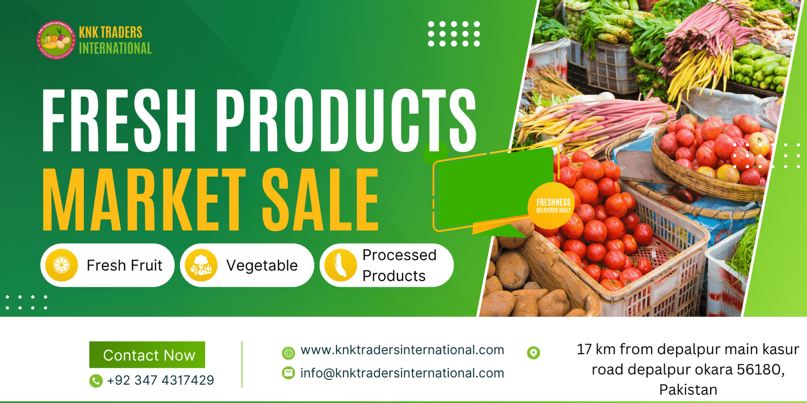 Green Modern Grocery Store Medium Banner (3)
