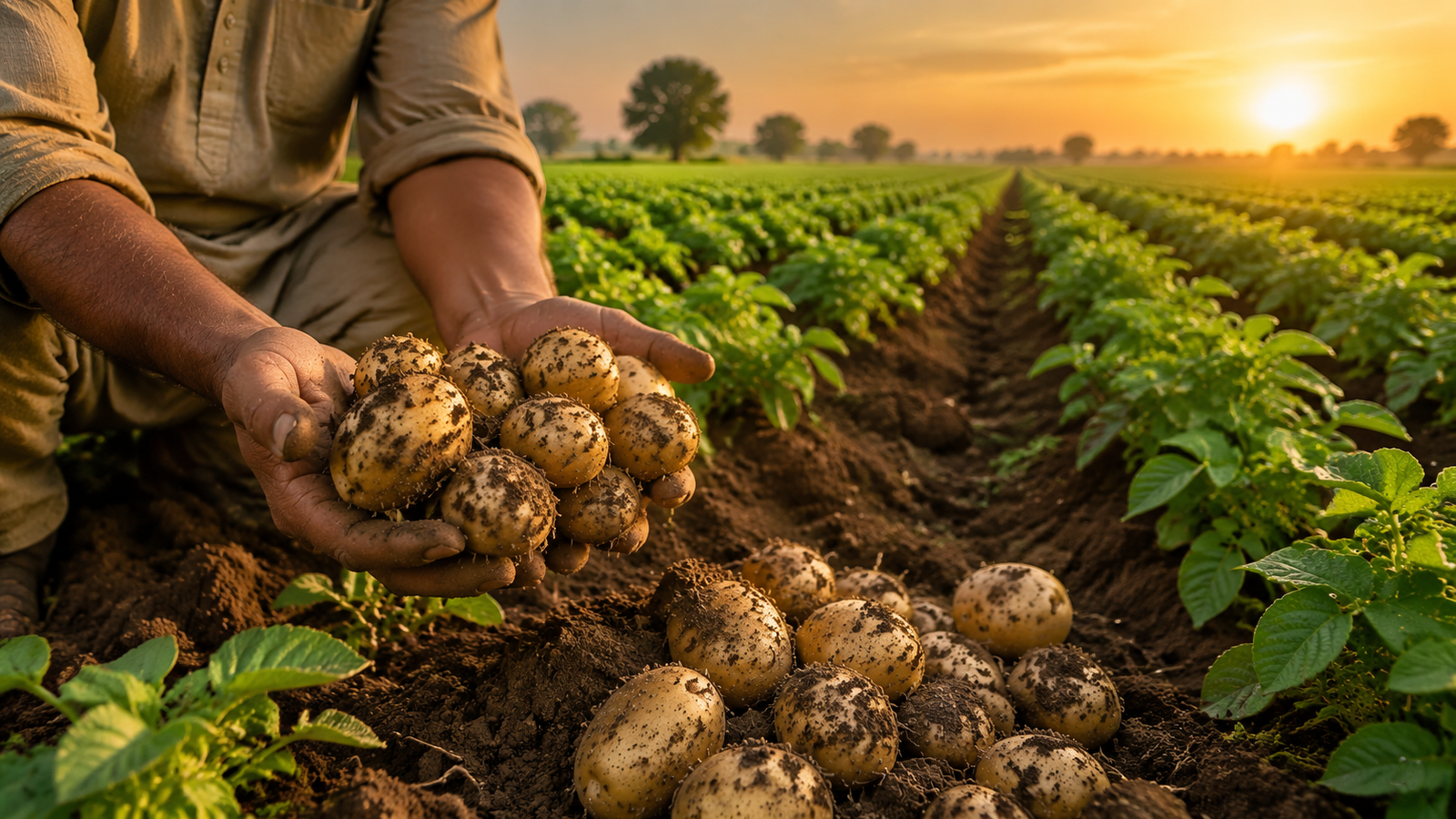 Potato Supplier Pakistan providing fresh export quality potatoes from Punjab.